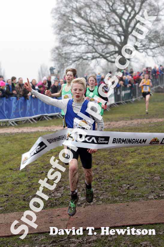 Thomas Kendrick wins under-13s McCain World Cross Country Trials and Inter Counties.